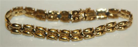 Italian 14ct gold bracelet